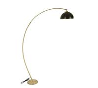 WELL HOME MOBILIARIO & DECORACIÓN Lampadaire en métal, or noir, collection Malaui, 30x30x185, prise E 27 Max 60 W