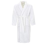 WELL HOME MOBILIARIO & DECORACIÓN Peignoir 100% Coton, Couleur Blanc éponge, 1 Couture, Taille 2XL Mixte