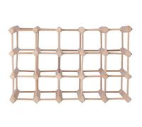 WELL HOME MOBILIARIO & DECORACIÓN Porte-Bouteilles en hêtre pour 20 Bouteilles