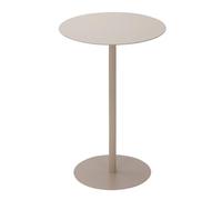 WELL HOME MOBILIARIO & DECORACIÓN Table d'appoint Ronde en Fer Couleur Sable 35 x 35 x 53 cm