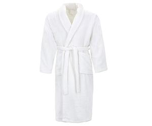 WELL HOME MOBILIARIO & DECORACIÓN Unisexe Blanc Peignoir 100% Coton, Couleur éponge, 1 Couture, Taille 2XL, XXL Mixte