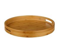 WELL HOME - Plateau rond en bambou Ø40