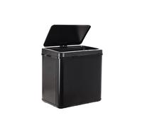Well Home - Poubelle intelligente sans pieds avec ouverture automatique et contact manuel 30 l, 35,5 x 26 x 60 cm, couleur noire