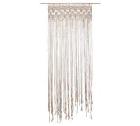 Well Home Rideau décoratif en Fils d'éthé de Macramé 90 x 200 cm Style bohème