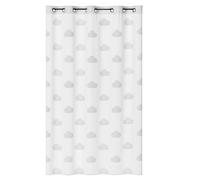 Well Home Rideau pour Enfant « Nuage » Blanc 140 x 240 cm