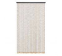 Well Home - Rideaux « Be Garden » avec Perles décoratives pour Portes 175 x 90 cm