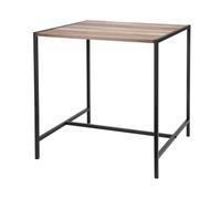 Well Home Table d'appoint en Fer et MDF 49 x 49,5 x 49,5 cm
