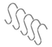 Well Made Tools Pack de 5 crochet esse en acier inoxydable Taille crochets 14,3 et 5,8 cm/3,3 cm