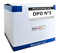well2wellness® Lot de 500 pastilles de test pour piscine DPD No. 3 (chlore total) pour photomètre/comparateur
