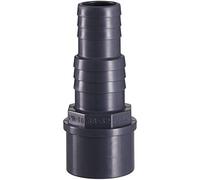 well2wellness PVC Réduction Raccord cannelé octogonal avec 2 connexions - 50 x 38 x 32 mm