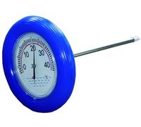 well2wellness® Thermomètre de piscine avec anneau flottant bleu