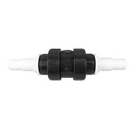 well2wellness® Vanne anti-retour conique en PVC avec douille de tuyau de pression 32-38 mm - Filetage 1 1/2"