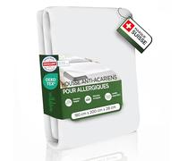 Welldora | Housse de Matelas Anti Acarien de Première Qualité 180 x 200 x 28 | Protège Matelas Anti Allergies Testé| Housse avec Fermeture Éclair | Linge de Lit pour Personnes Allergiques