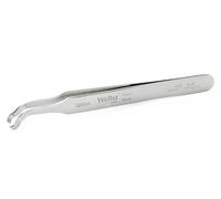Weller 32BSA Pince à Épiler à Bouts Ronds Coudés, Qualité Suisse, SMD 45°, 4-1/2"/114,3 mm