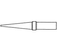 Weller 4ETOL-1 Panne de fer à souder forme longue, conique Taille de la panne 0.8 mm Contenu 1 pc(s)