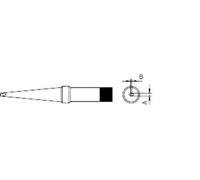 Weller 4PTM8-1 Panne de fer à souder forme longue Taille de la panne 3.2 mm Contenu 1 pc(s)