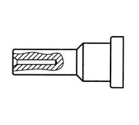Weller 54441600 Panne de fer à souder panne de mesure Taille de la panne 0.5 mm Longueur de la panne 13 mm Contenu 1 pc(s)