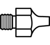 Weller DS 114 Buse d'aspiration Taille de la panne 1.8 mm Longueur de la panne 18 mm Contenu 1 pc(s)