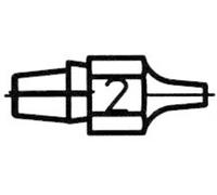 Weller DX 112 Buse daspiration Taille de la panne 1 mm Longueur de la panne 23 mm Contenu 1 pc(s)