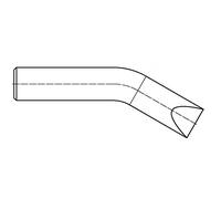 Weller Panne de fer à souder forme de burin Contenu 1 pc(s)