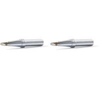 Weller ET BB (4ETBB-1) Panne A Souder Ronde Inclinée 45° Adaptée A Weller WE 1010, Ø2.4mm (Lot de 2)