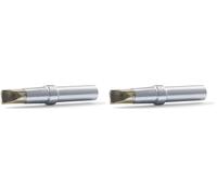 Weller ET D (4ETD-1) Panne à souder en forme de burin pour Weller WE 1010, largeur 4,6 mm, épaisseur 0,8 mm (Lot de 2)