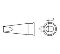 Weller LHT-C Panne de fer à souder forme de burin, droite Taille de la panne 3.2 mm Longueur de la panne 25 mm Contenu G