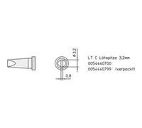 Weller LT-C Panne de fer à souder forme de burin, droite Taille de la panne 3.2 mm Longueur de la panne 13 mm Contenu G