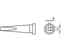 SPITZE LTL - Panne à souder Weller LT L, 2,0 mm, forme de burin