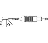 Weller RTM 012 B Panne de fer à souder forme ronde, biseautée 45° Taille de la panne 1.2 mm Contenu 1 pc(s)