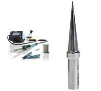 Weller WE 1010 (T0053298390) Kit éducatif 70 W/230 V Station de soudage numérique 1 canal & ET SL (4ETSL-1) Panne De Fer A Souder Longue Conique Pour Weller 1010, Ø 0.4 mm
