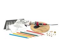 Weller WLPROWB28CHB Kit de Pyrogravure/Kit de Cuisson Sur Bois/Kit de Pyrogravure/Kit de Pyrographie Pour Graver le Bois et le Cuir, 28 Pièces