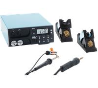 Station de soudage/dessoudage Weller WR 2002 numérique 250 W, 300 W 50 - 550 °C avec support, avec panne à souder, avec pompe à