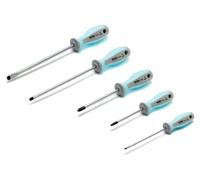 Weller Xcelite XPE500 : Kit de tournevis antistatiques de 5 pièces – Embout cruciforme