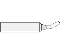 Weller XNT AX Panne de fer à souder forme de burin, coudée Taille de la panne 1.6 mm Longueur de la panne 28 mm Contenu 1 pc(s)