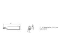 Weller Panne pour fer à souder XT-A – forme burin 1,6 mm, longueur 37 mm – 1 pc(s)