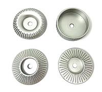 Wellerwerkzeuge Lot de 4 limes 76x10mm pour mini meuleuses d'angle sans fil telles que Bosch GWS 12 10,8 pour le travail du bois et les sabots