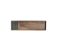 WellHome Étagères, planche à 100% agglomérat rejetée en mélamine, couleur atlantique anthracite atlantique Anthracite 100x29x20 cm