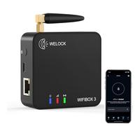 WELOCK WiFiBox Passerelle Bluetooth Intelligente pour déverrouiller la welock Serrure Connectée et se connecter à Alexa