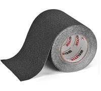 WELSTIK Bande Antidérapante Adhésive 10 cm x 5 m Noir | Ruban de Sécurité à Forte Adhérence, Résistant à l'Eau, pour Escaliers, Sols, Intérieur et Extérieur
