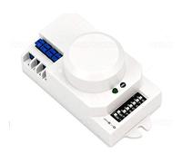 WELSUN 12v 24v 360 degrés 5.8 GHz Capteur de Micro-Ondes Capteur Lumière Induction Capteur De Mouvement À Hyperfréquence Capteur De Mouvement Sortie À Contact Sec