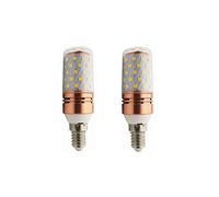 WELSUN Ampoule de lumière LED Basse Tension 24V E14 12V 10W Ampoule de maïs 2835SMD 60ED AC/DC 12-40v for RV Camper Marine, éclairage Solaire et Grille 2pcs / lot (Couleur : Blanc Froid)