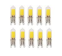 WELSUN Ampoules à LED, culot G9, 2W (équivalent d'halogène 20W), 190LM, 3000K à 6000K, Ampoules AC200-240V G9 pour éclairage Domestique (Couleur : Blanc Froid)