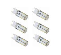 WELSUN Basse Tension Ampoule LED G9 12V, 3W (Equivalent Halogène 25W), 220LM, 10-20V Volts AC/DC, Non-Gradable, Ampoules G9 (Pack de 6) (Couleur : Blanc Chaud)
