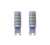 WELSUN Basse Tension G9 LED Ampoule dimmable 1 2V 24V AC/DC, 5W 63LED 4014, 400-450 Lumens, pour RV Camper Marine, éclairage Solaire et Pack de Grille 2 (Couleur : Cool Whtie)
