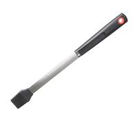 Wenco Brosse à gril Premium, 42 cm de long, en acier inoxydable/silicone, résistante à la chaleur, utilisation polyvalente comme pinceau à pâtisserie, pinceau de cuisine - argent