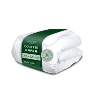 Wendre Couette 155x220 Hiver Très Chaude, Grosse Couette Épaisse, 450 g/m² | Microfibre, garnissage 100 % polyester recyclé, OEKO-TEX Standard 100, lavable à 40 °C, sèche-linge, Made in EU
