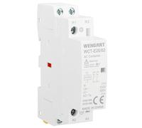 Wengart Contacteur CC (DC) 20A - Bobine 24V DC - Configuration 2NC (Normalement Fermés) - Largeur 18mm (1 Module) - Pour Batteries, Solaire et Systèmes de Secours - WCT-E20