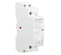 Wengart Contacteur CC domestique WCT-E25,25A, 1NO1NC_DC24V, Solution parfaite sans bruit pour les applications CC, optimisée pour le contrôle intelligent du système