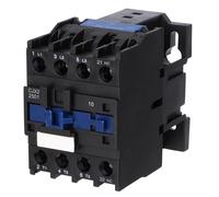 Wengart Contacteur de Puissance CJX2-25 - Bobine 24V AC - Configuration 1NC (Normalement Fermé) - 25A - Idéal pour Sécurité, Verrouillage et Automatisation Industrielle